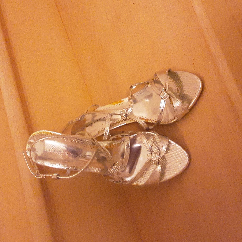 Roberto Vianni Silver Stilettos
